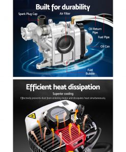 GIANTZ 2in1 Petrol 36cc Pile Post Driver and Jack hammer Star Demolition Jackhammer