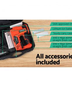 Giantz 2-in-1 Nail Gun with a Lithium Battery