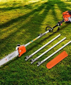 Giantz 4 Stroke Pole Chainsaw Petrol Chain Saw Brush Cutter Brushcutter Tree