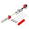 Giantz 65CC Pole Chainsaw Petrol Chain Saw Brush Cutter Brushcutter Tree