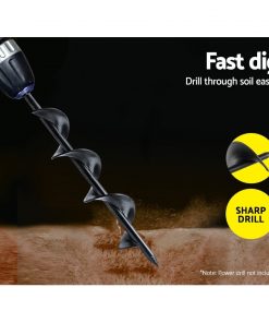 GIANTZ Garden Auger Power Earth Post Hole Digger Planter Drill Bit 50x300mm