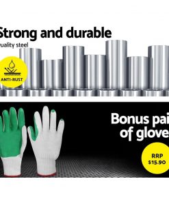 GIANTZ Garden Auger Power Earth Post Hole Digger Planter Drill Bit 50x450mm