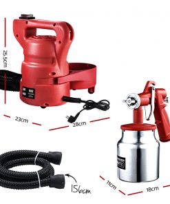 NEW GIANTZ 450W HVLP Electric Paint Sprayer Gun DIY Spray Station Tool