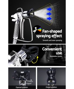 NEW GIANTZ Airless Paint Sprayer 740W Electric Spray Station DIY Gun Pressure