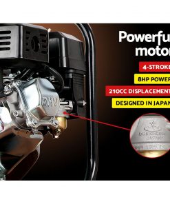 Giantz 2inch High Flow Water Pump - Black & Red