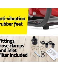 Giantz 2inch High Flow Water Pump - Black & Red