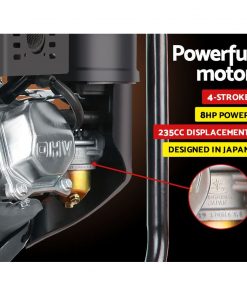 Giantz 2inch High Flow Water Pump - Black & Red