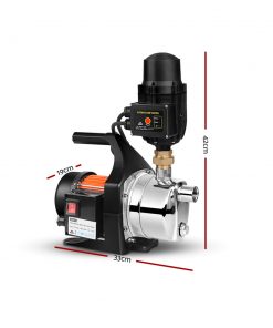 Giantz 1500W High Pressure Garden Water Pump with Auto Controller