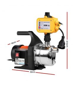 Giantz 800W High Pressure Garden Water Pump with Auto Controller