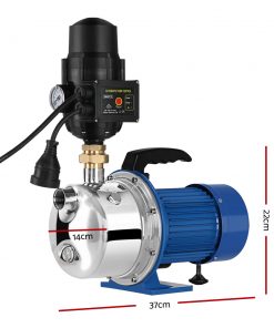 Giantz 2300W High Pressure Garden Jet Water Pump with Auto Controller