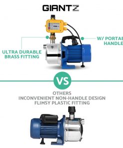 Giantz 2300W High Pressure Garden Jet Water Pump with Auto Controller