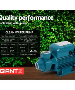 Giantz Electric Clean Water Pump