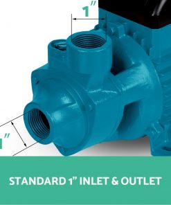 Giantz Auto Peripheral Pump Clean Water Garden Farm Rain Tank Irrigation QB80