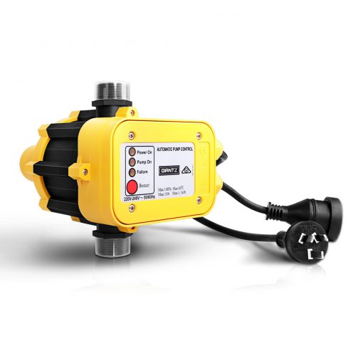 Giantz Automatic Electronic Water Pump Controller - Yellow