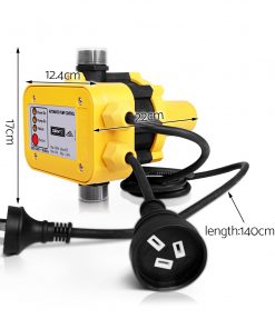 Giantz Automatic Electronic Water Pump Controller - Yellow