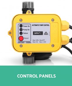 Giantz Automatic Electronic Water Pump Controller - Yellow