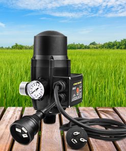 Giantz Adjustable Automatic Electronic Water Pump Controller - Black