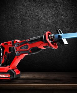 GIANTZ Cordless Reciprocating Saw Electric Corded 20V Lithium Sabre Saw Tool