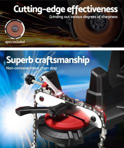 GIANTZ Chainsaw Sharpener Chain Saw Electric Grinder Bench Tool