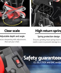 GIANTZ Chainsaw Sharpener Chain Saw Electric Grinder Bench Tool