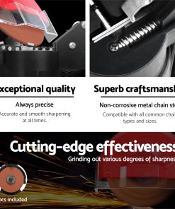 GIANTZ 320W Chainsaw Sharpener Chain Saw Electric Grinder File