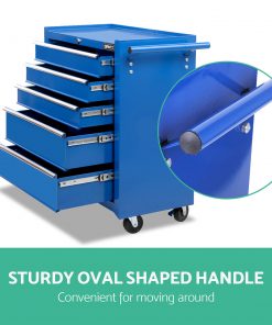 Giantz 14 Drawers Toolbox Chest Cabinet Mechanic Trolley Garage Tool Storage Box