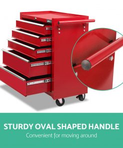 Giantz 14 Drawers Toolbox Chest Cabinet Mechanic Trolley Garage Tool Storage Box