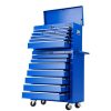 Giantz Tool Chest and Trolley Box Cabinet 16 Drawers Cart Garage Storage Blue Giantz Tool Chest and Trolley Box Cabinet 16 Drawers Cart Garage Storage Blue