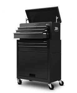 Giantz 7 Drawer Tool Box Cabinet Chest Storage Garage Toolbox Organiser Set Black