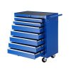 Giantz Tool Chest and Trolley Box Cabinet 7 Drawers Cart Garage Storage Blue Giantz Tool Chest and Trolley Box Cabinet 7 Drawers Cart Garage Storage Blue