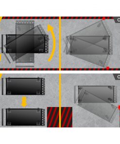 Giantz Tool Cart 3 Tier Parts Steel Trolley Mechanic Storage Organizer Black