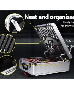 786pcs Tool Kit Trolley Case Mechanics Box Toolbox Portable DIY Set SL