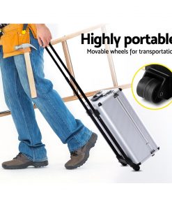 786pcs Tool Kit Trolley Case Mechanics Box Toolbox Portable DIY Set SL