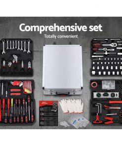 786pcs Tool Kit Trolley Case Mechanics Box Toolbox Portable DIY Set SL