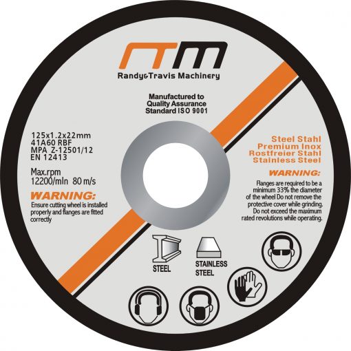 125mm 5" Cutting Disc Wheel for Angle Grinder x100