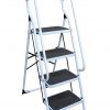 Foldable Non Slip 4 Step Steel Ladder Foldable Non Slip 4 Step Steel Ladder