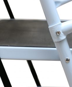 Foldable Non Slip 4 Step Steel Ladder