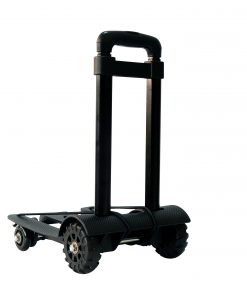 Portable Cart Folding Dolly Push Truck Hand Collapsible Trolley Luggage 75Kg