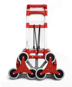 Stair Climbing Trolley 6 Wheels Aluminium Folding Hand Cart Climb Steps