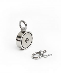 340Kg Salvage Strong Recovery Magnet Neodymium Hook Treasure Hunting Fishing