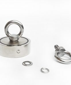 340Kg Salvage Strong Recovery Magnet Neodymium Hook Treasure Hunting Fishing