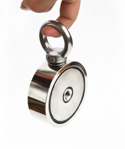 340Kg Salvage Strong Recovery Magnet Neodymium Hook Treasure Hunting Fishing