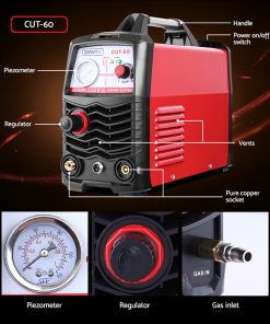 Giantz Plasma Cutter Inverter Welder Portable Gas Air DC HF Welding Machine 60A