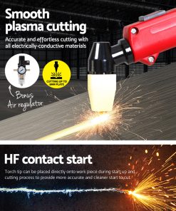 GIANTZ Plasma Cutter TIG GAS IGBT DC Inverter Welder 50A Portable Welding 220Amp