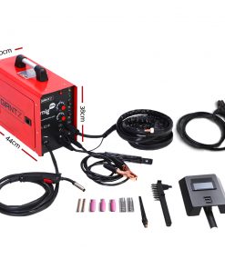 GIANTZ MIG Welding Machine DC Inverter Welder MAG MMA ARC Gas Gasless IGBT 250Amp