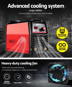 GIANTZ MMA ARC Inverter Welder Portable Stick Welding Machine IGBT Mask 250Amp