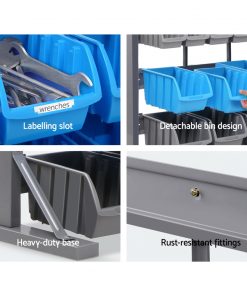 Giantz 47 Bin Storage Shelving Rack