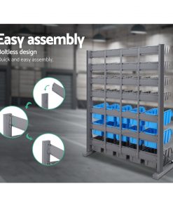 Giantz 47 Bin Storage Shelving Rack
