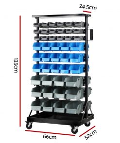 Giantz 90 Bin Storage Rack Stand