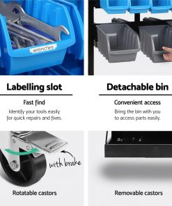 Giantz 90 Bin Storage Rack Stand